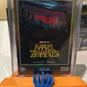 2025 TOPPS NOW MARVEL ZOMBIES GOLD REFRACTOR RAINBOW FOIL #/50 RARE SSP - SUPER PRECIO