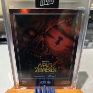 2025 TOPPS NOW MARVEL ZOMBIES Image Variation MOVIE POSTER Short Print MZ01-SP